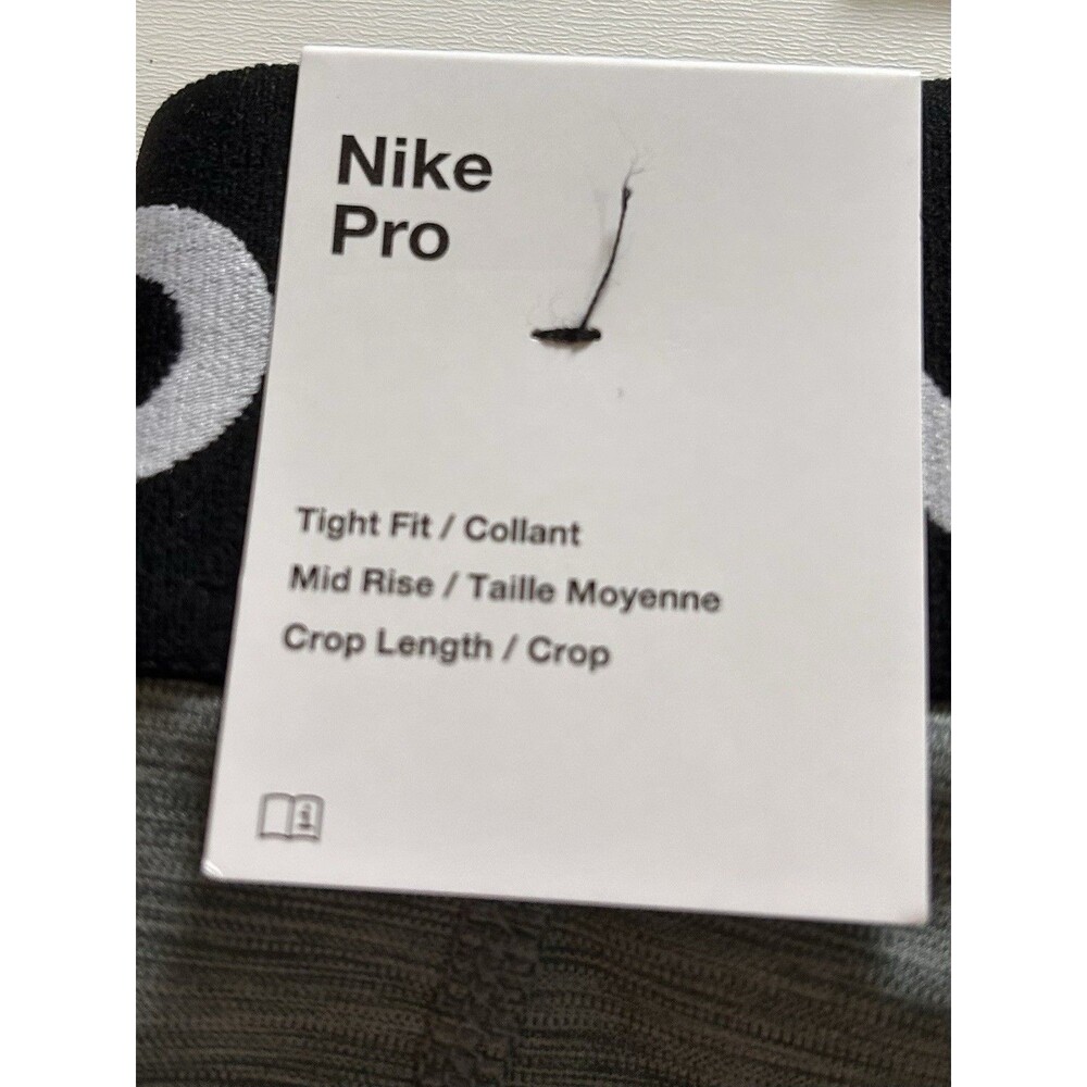 Nike Pro 365 Women's Mid-Rise Cropped Mesh-Panel LeggingsStyle Code: CZ9803-084M - Picture 7 of 9
